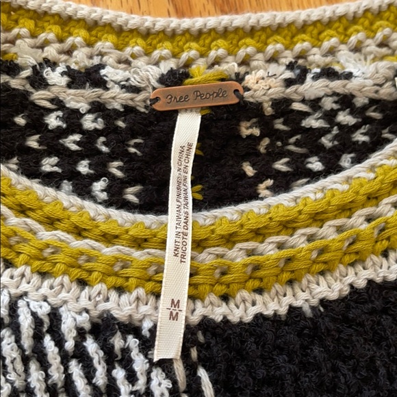 🌺 Free People; BNWT Porto Combo Sweater Sz. S & M - Picture 16 of 16